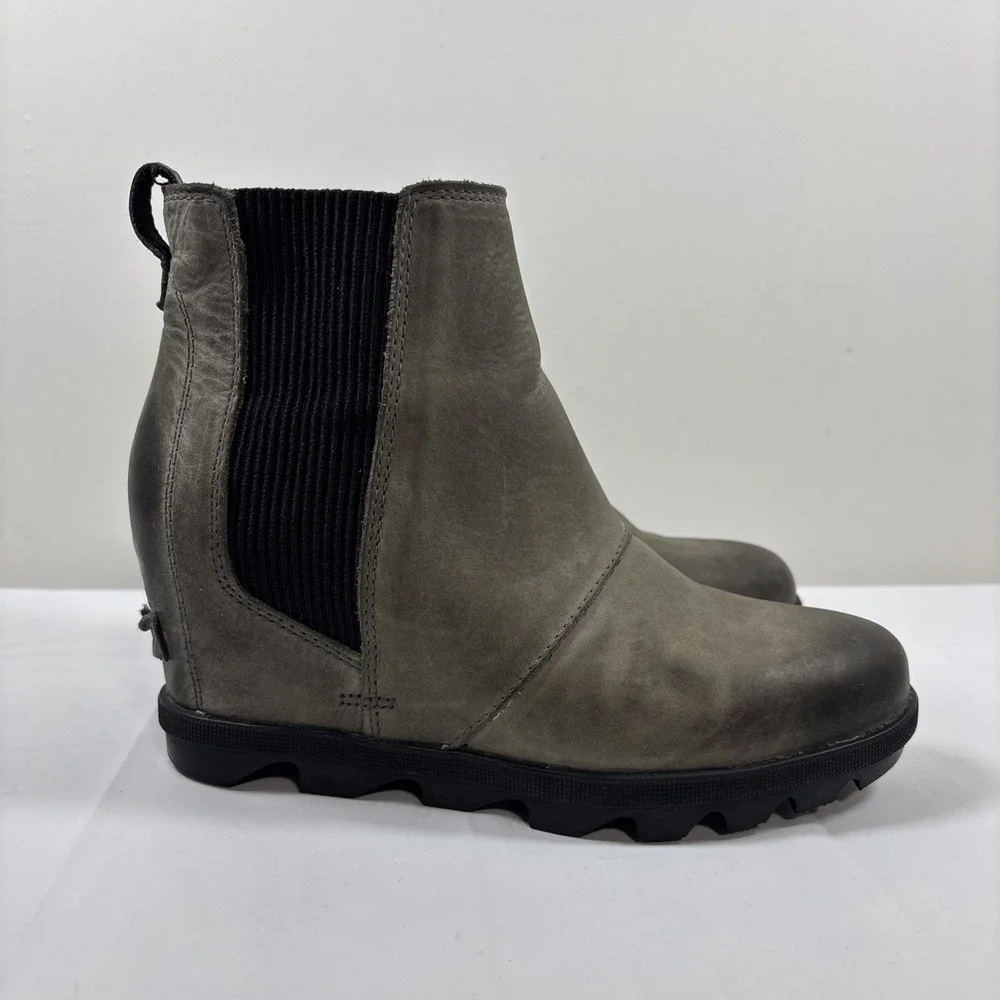Sorel Joan of Arctic‎ Wedge II Womens 7 Chelsea Ankle Boots NL3022-052 Bootie